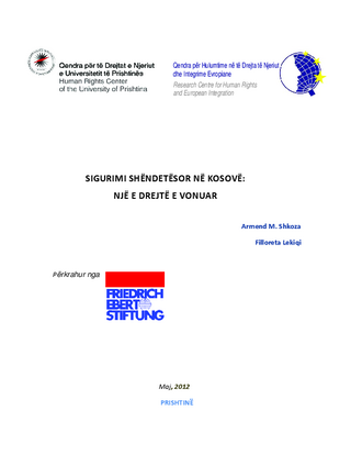 Sigurimi shëndetësor në Kosovë